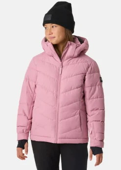 New Swedemount Cervinia Puffer Ski Jacket JR Dusty Rose