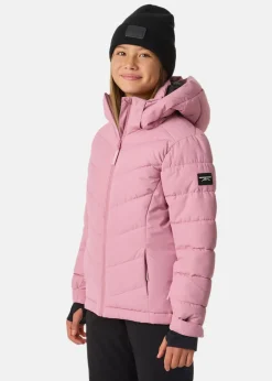 New Swedemount Cervinia Puffer Ski Jacket JR Dusty Rose