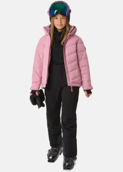 New Swedemount Cervinia Puffer Ski Jacket JR Dusty Rose