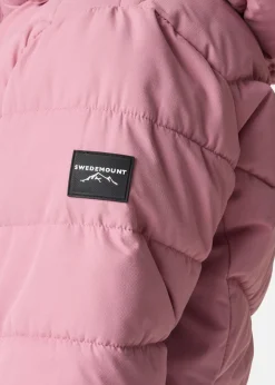 New Swedemount Cervinia Puffer Ski Jacket JR Dusty Rose