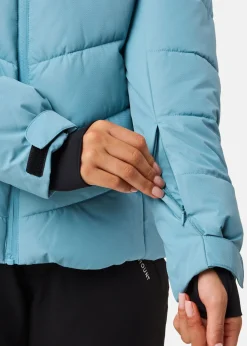 Clearance Swedemount Cervinia Puffer Ski Jacket W Dusty Seaweed