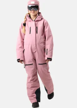 Hot Swedemount Cervinia Skisuit JR Dark Rose/Black