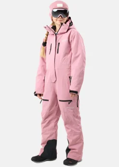 Hot Swedemount Cervinia Skisuit JR Dark Rose/Black