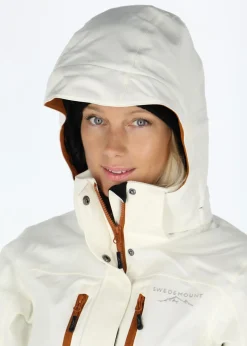 Discount Swedemount Cervinia Skisuit Long W Offwhite/Sugar Almond