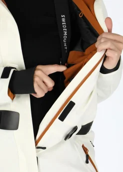 Discount Swedemount Cervinia Skisuit Long W Offwhite/Sugar Almond