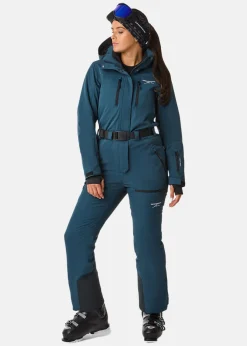 Swedemount Cervinia Skisuit W Dk. Steel Green/Black