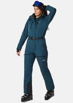 Swedemount Cervinia Skisuit W Dk. Steel Green/Black