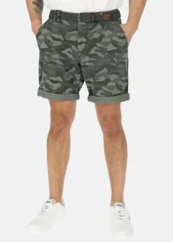 Online Seaside Chino Shorts Green Camouflage