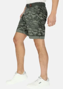 Online Seaside Chino Shorts Green Camouflage