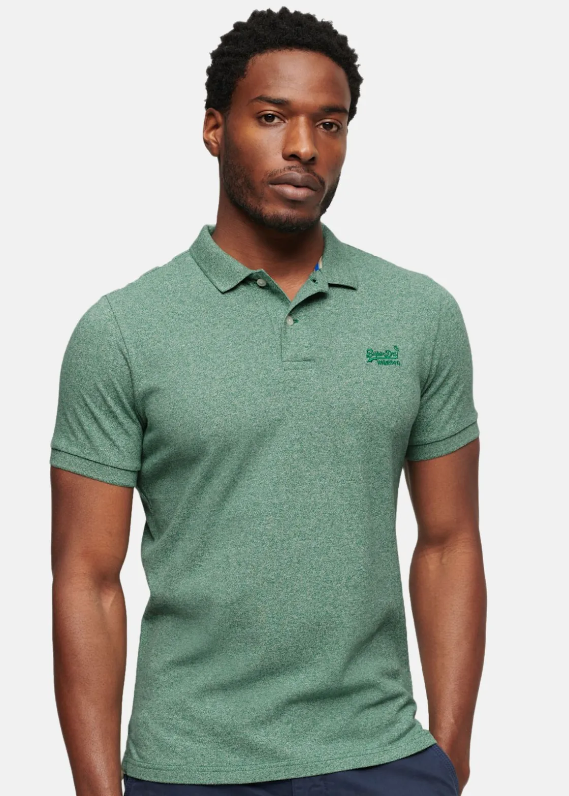 Best Superdry CLASSIC PIQUE POLO Bright Green Grit