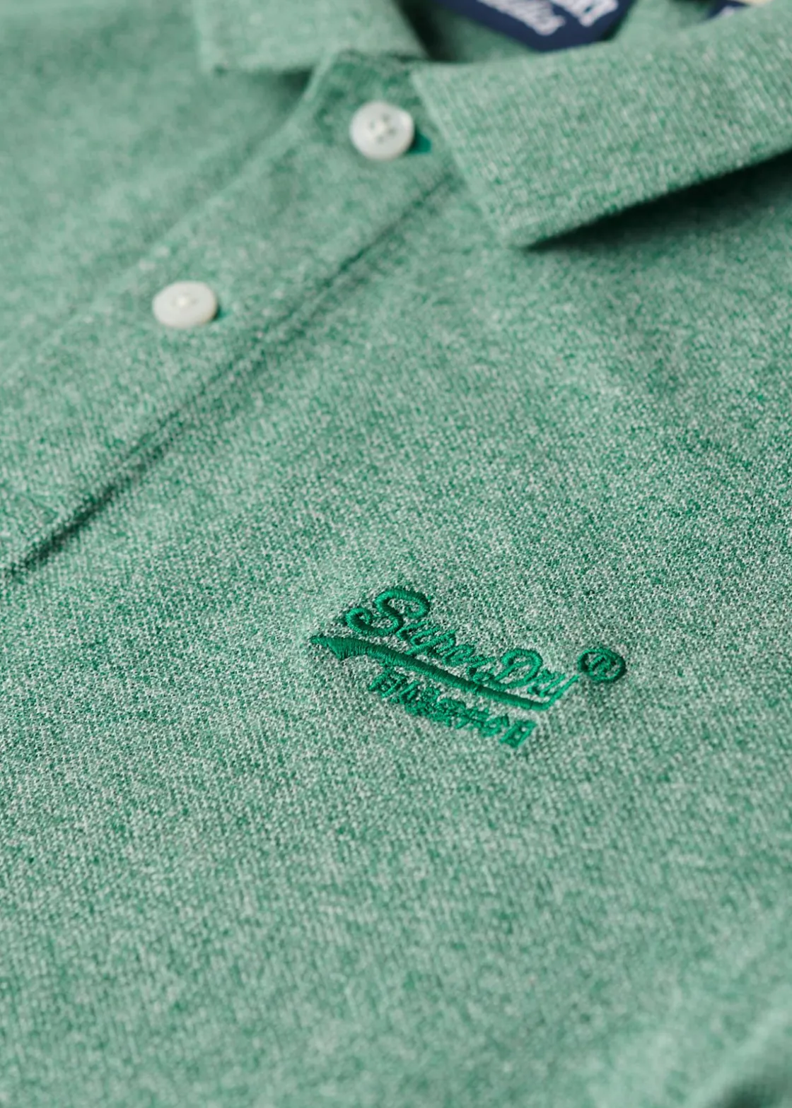 Best Superdry CLASSIC PIQUE POLO Bright Green Grit