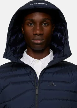 Discount J.lindeberg Cliff Light Down Hood JL Navy