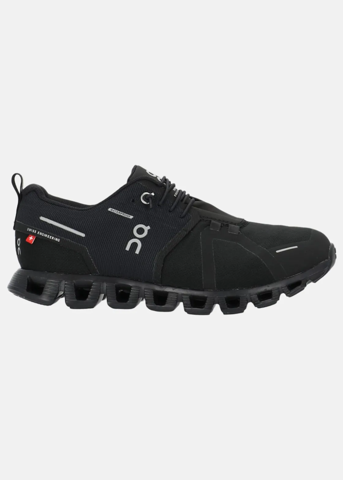 Outlet On Running Cloud 5 Waterproof W All Black