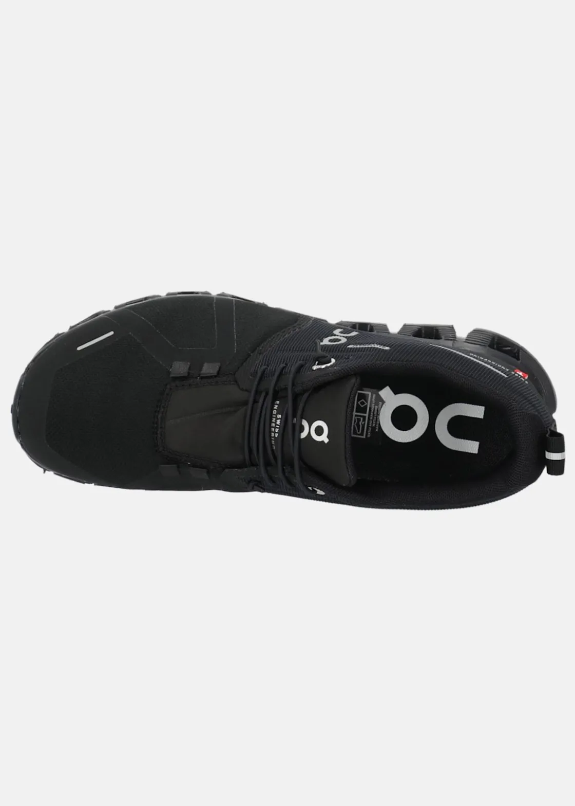 Outlet On Running Cloud 5 Waterproof W All Black