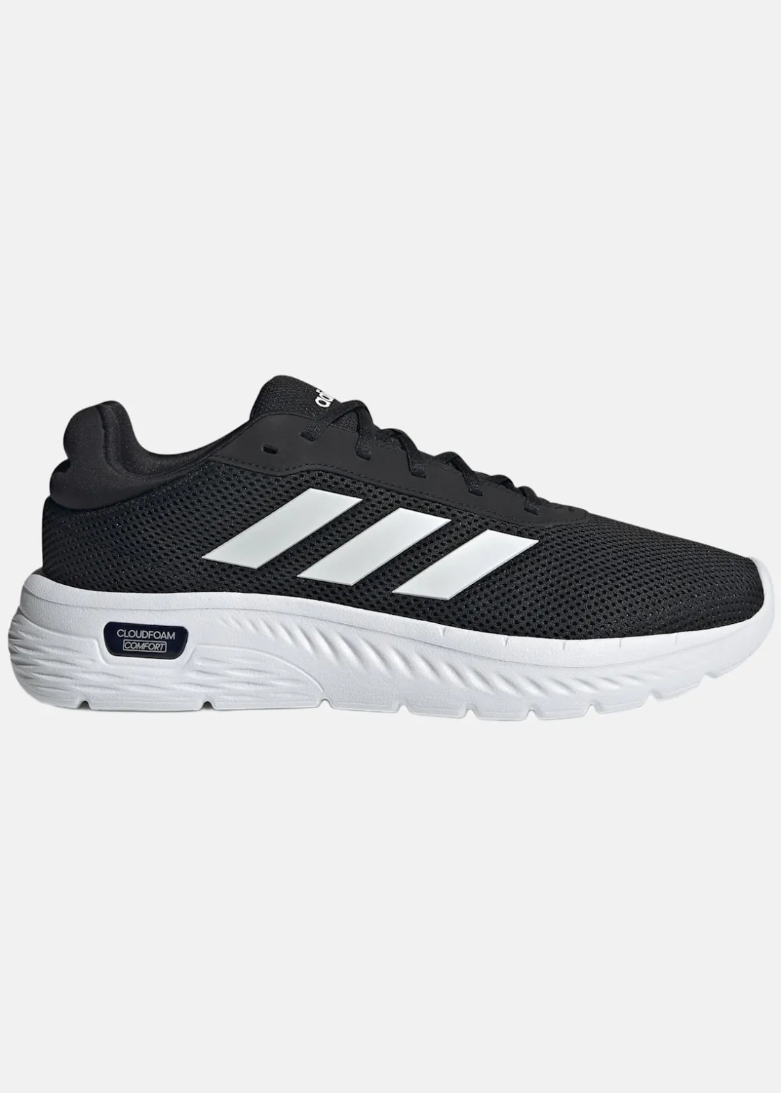 Clearance Adidas CLOUDFOAM COMFY CBLACK/FTWWHT/CBLACK