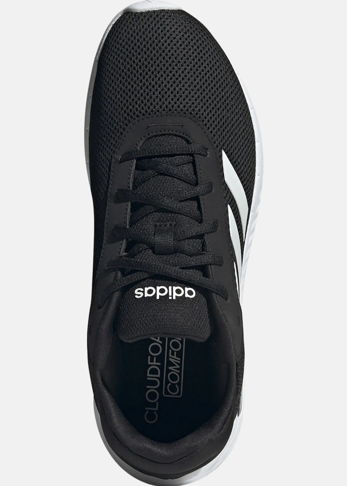 Clearance Adidas CLOUDFOAM COMFY CBLACK/FTWWHT/CBLACK