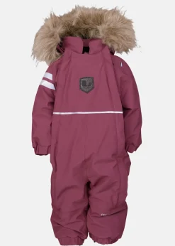 Outlet Lindberg COLDEN WINTER BABY OVERALL DRY ROSE