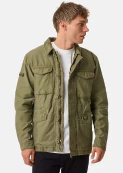 Sale Superdry COLLARED M65 JACKET Burnt Olive