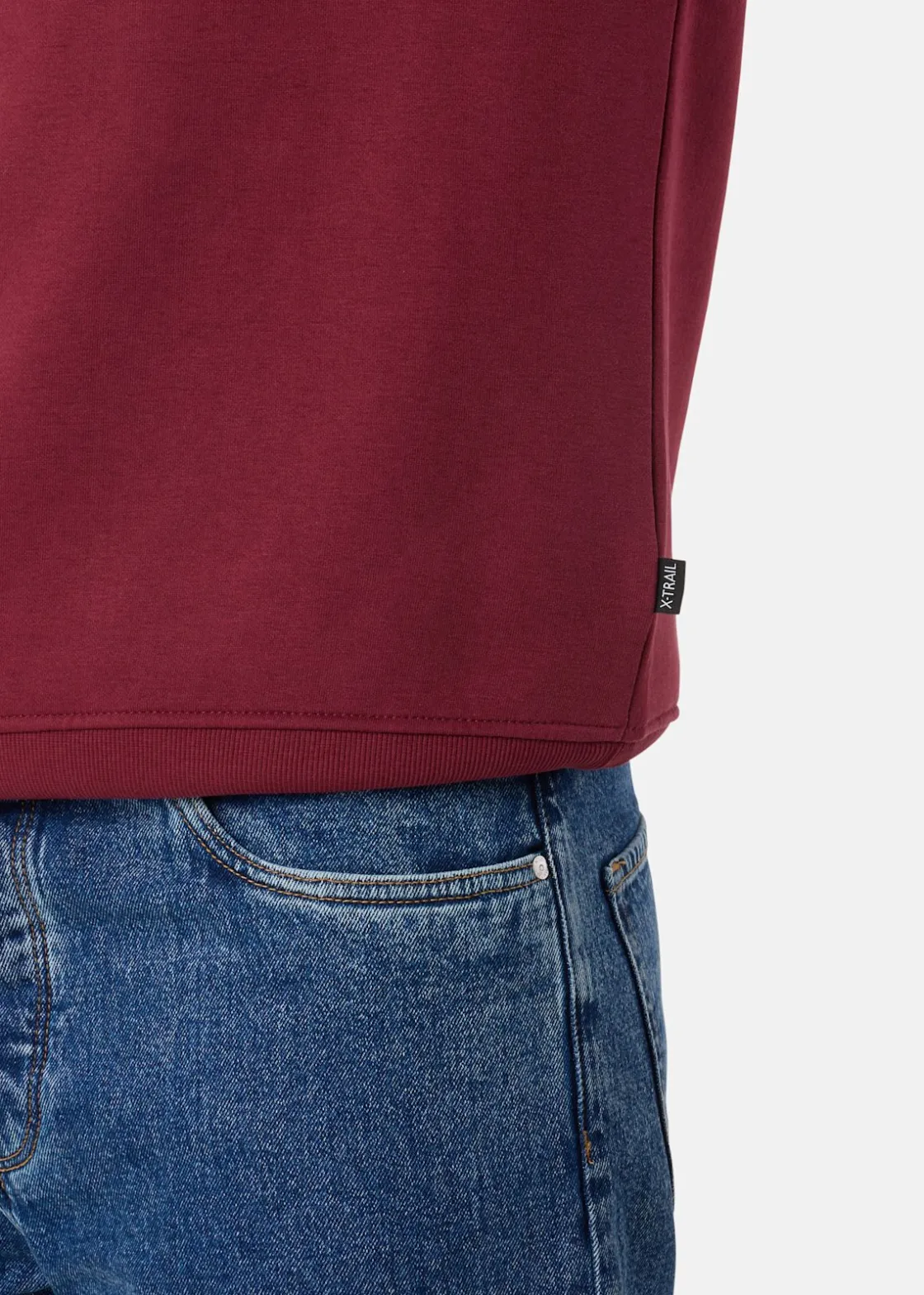 X-trail College Sweater Burgundy