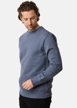 Online X-trail College Sweater Denim Blue