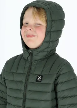 Clearance X-trail Colorado Lightweight Hooded Jacket JR Olive