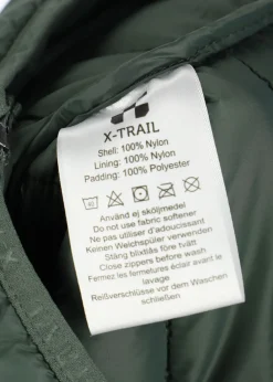 Clearance X-trail Colorado Lightweight Hooded Jacket JR Olive