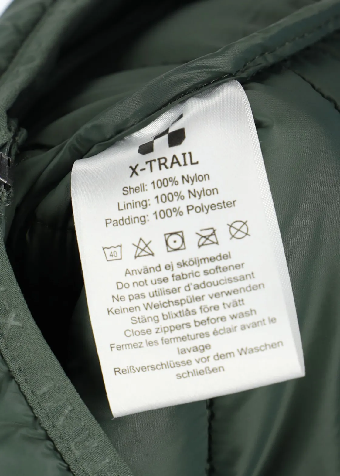Clearance X-trail Colorado Lightweight Hooded Jacket JR Olive