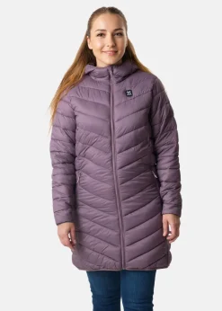 X-trail Colorado Lightweight Hooded Coat W Mauve