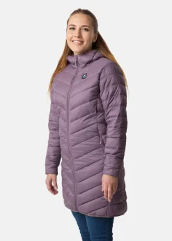 X-trail Colorado Lightweight Hooded Coat W Mauve