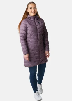 X-trail Colorado Lightweight Hooded Coat W Mauve
