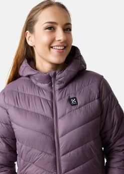X-trail Colorado Lightweight Hooded Coat W Mauve