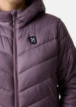 X-trail Colorado Lightweight Hooded Coat W Mauve