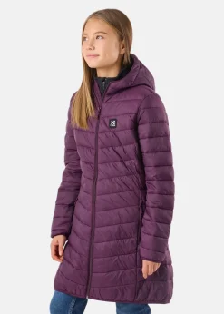 Outlet X-trail Colorado Lightweight Hooded Coat JR Burgundy
