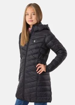 Clearance X-trail Colorado Lightweight Hooded Coat JR Black