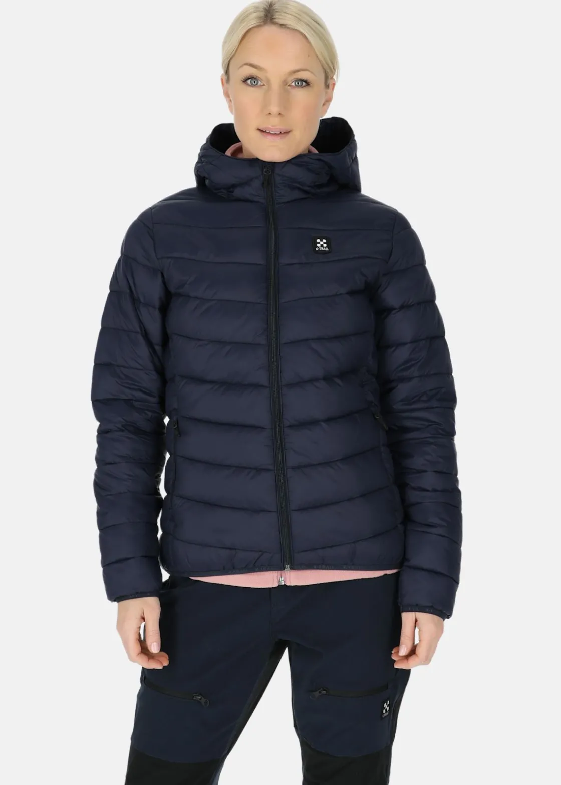 X-trail Colorado Lightweight Hooded Jacket W Dk. Navy