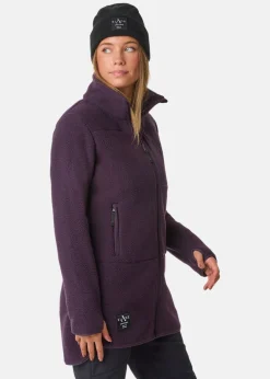 Outlet Slade Colorado Pile Coat W Dk. Plum
