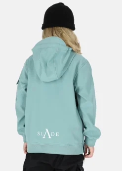 New Slade Colorado Softshell Anorak JR Seaweed Green