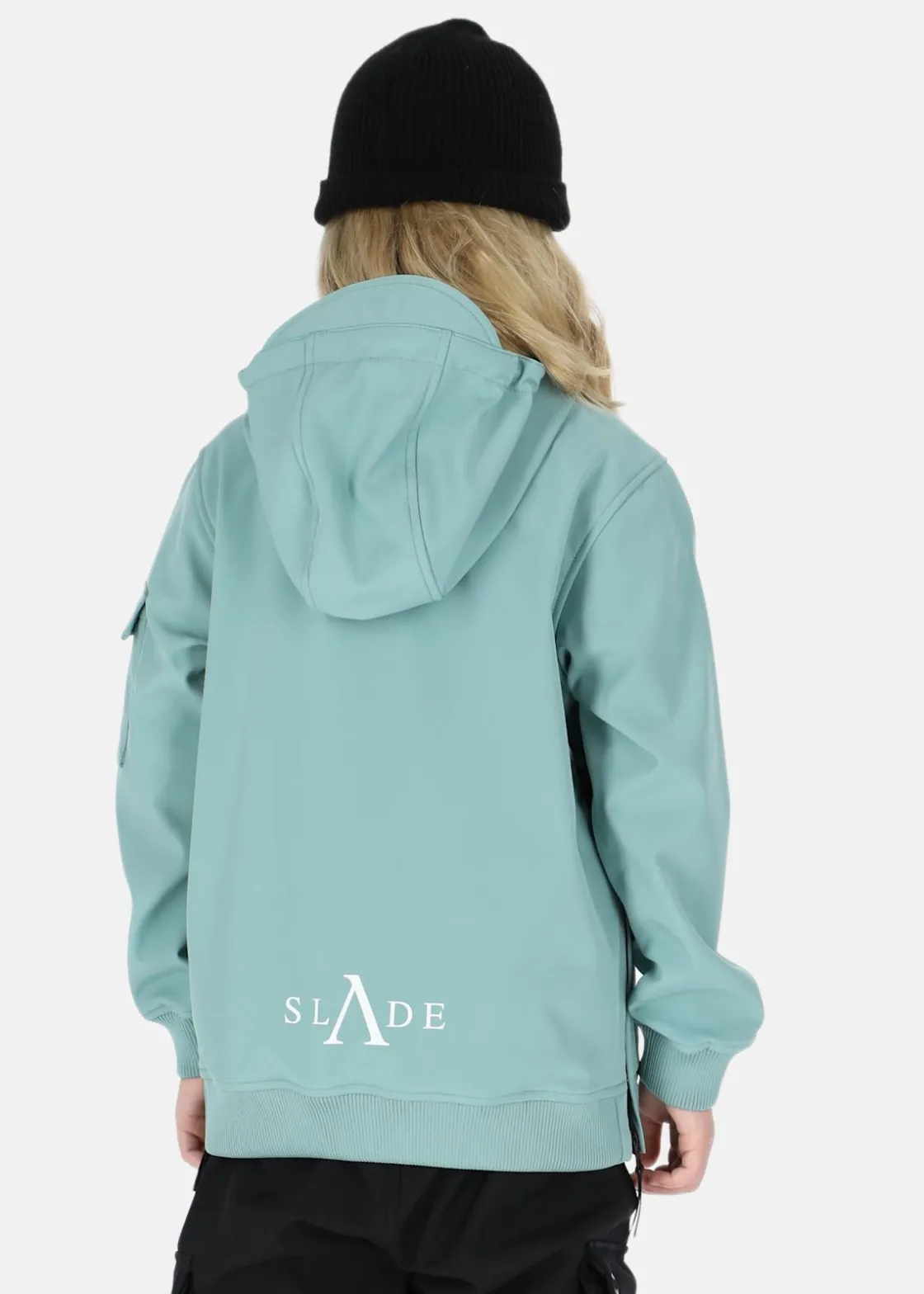 New Slade Colorado Softshell Anorak JR Seaweed Green