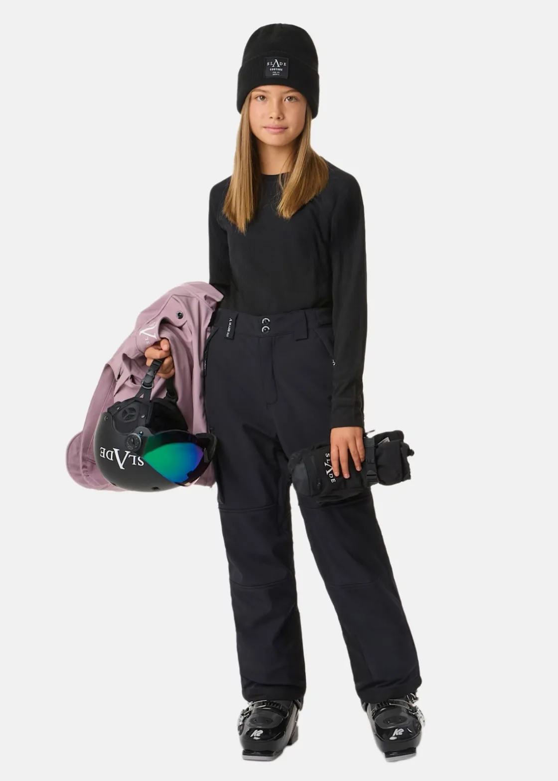 Slade Colorado Softshell Cargo Pants II JR Black