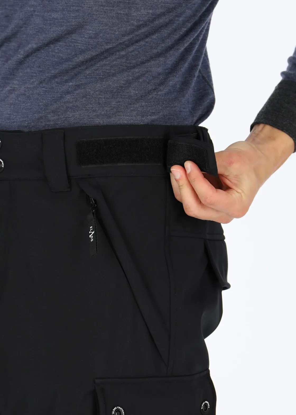 Hot Slade Colorado Softshell Cargo Pants Black