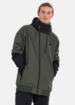 Sale Slade Colorado Softshell Jacket Olive/Black