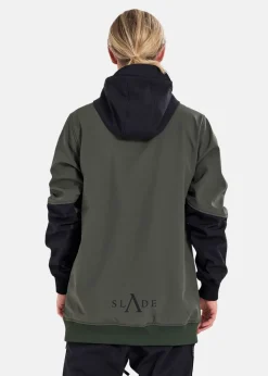 Sale Slade Colorado Softshell Jacket Olive/Black