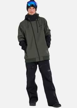 Sale Slade Colorado Softshell Jacket Olive/Black