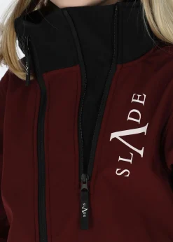 Hot Slade Colorado Softshell Jacket JR Burgundy/Black