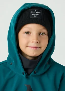 Online Slade Colorado Softshell Snow Hood JR Emerald Green