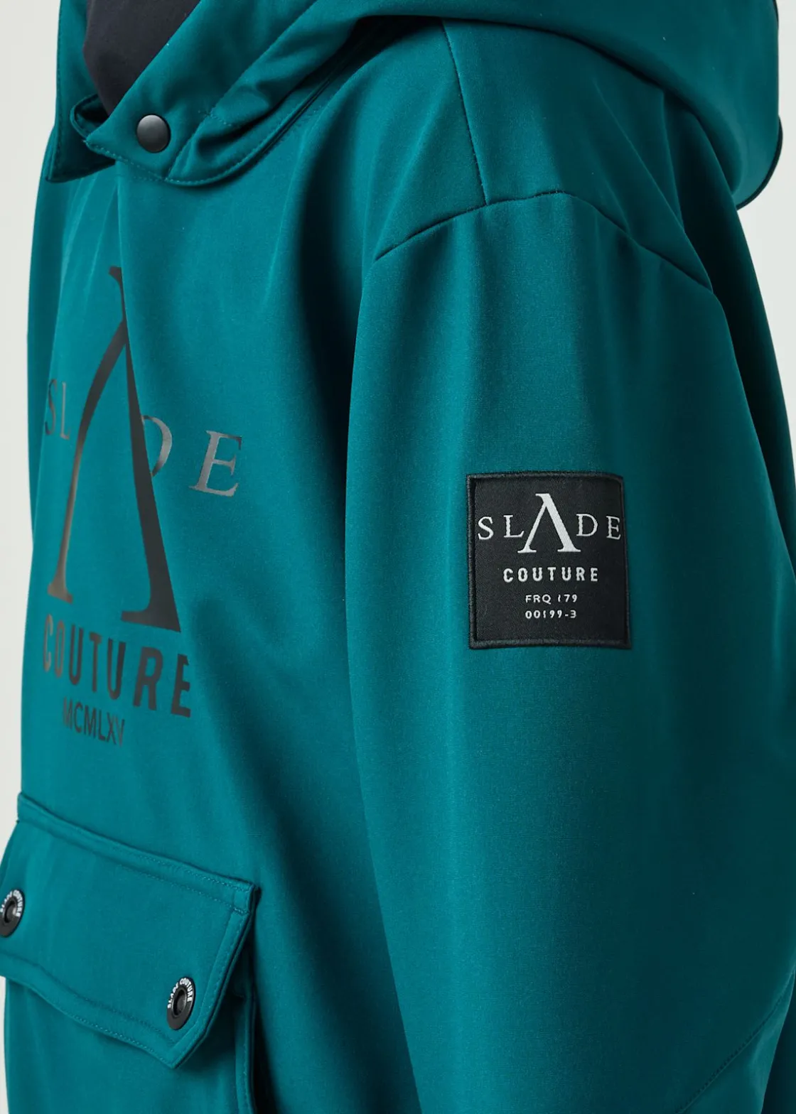 Online Slade Colorado Softshell Snow Hood JR Emerald Green