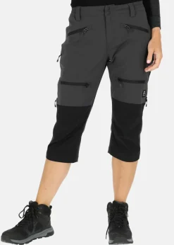 Sale X-trail Colorado Stretch 3/4 Pants W Charcoal/Black