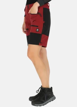 Discount X-trail Colorado Stretch Shorts W Dk.Burgundy/Black