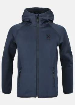 Outlet X-trail Colorado Stretch Zip Hood JR II Dk. Navy