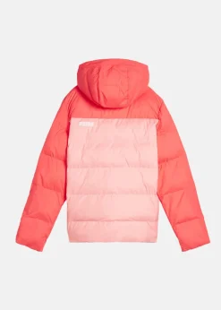 Puma Colourblock Polyball Hooded Ja Peach Smoothie